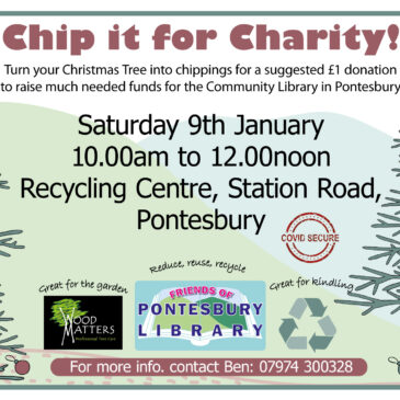 Chip it for Charity – Saturday 9th January 2021